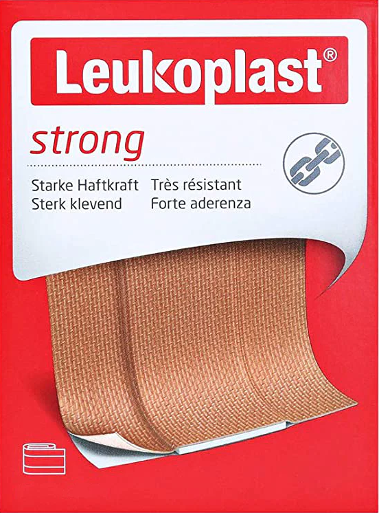 Leukosilk BSN without metal protection ring, 2,50 cm x 5 m