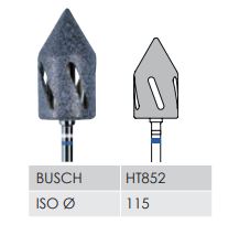 [2HT852115] BUSCH® Diamond and Ceramic Bur - Medium grit (Hybrid twister)